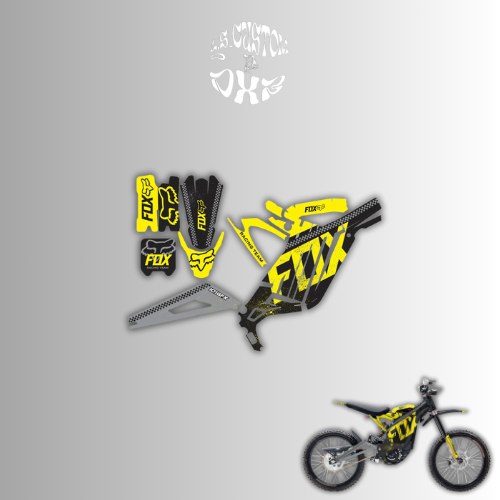 Surron Light Bee X graphics kit FOX RACE
