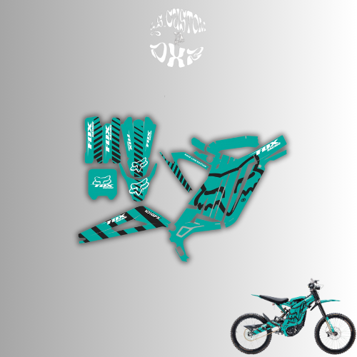 Surron Light Bee X graphics kit FOX RACE