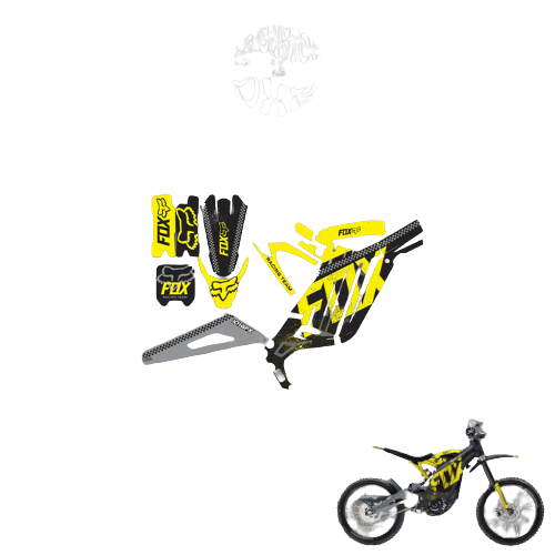 Surron Light Bee X graphics kit FOX RACE