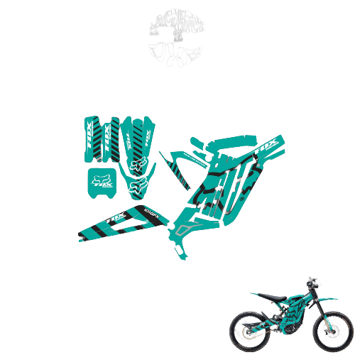 Surron Light Bee X graphics kit FOX RACE